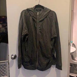 All Saints zip hoodie